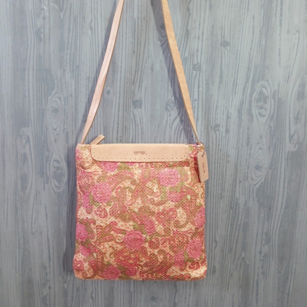 Louvier Floral Vintage Shoulder Crossbody Bag